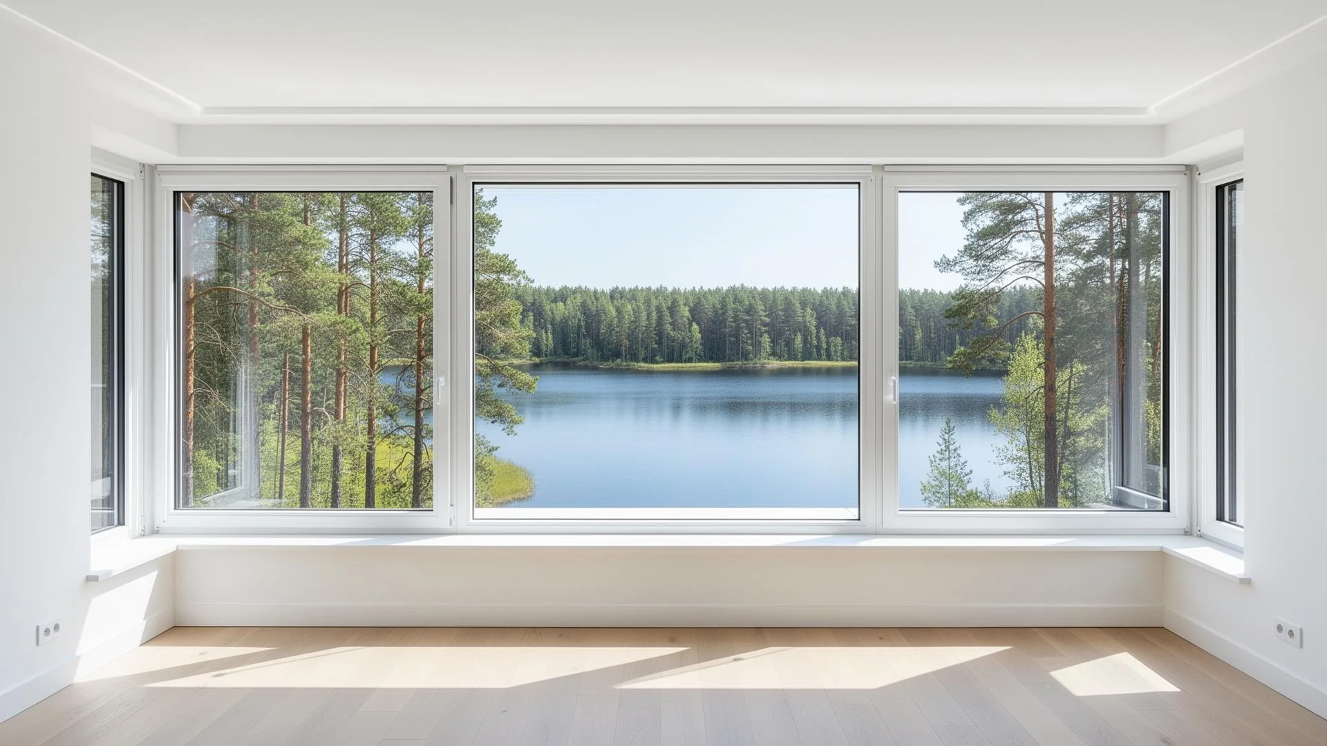 Панорамные пластиковые окна ПВХ и остекление в Минске — NewVision